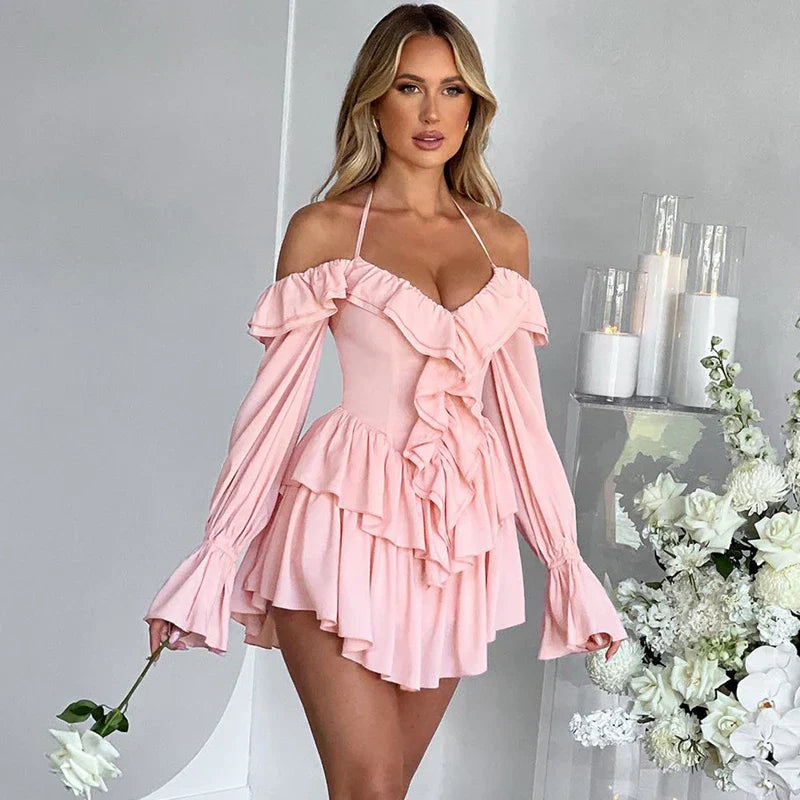 Wendy | Dames Romper - Elegant met Ruches, Flatterend Bodycon Silhouet 4