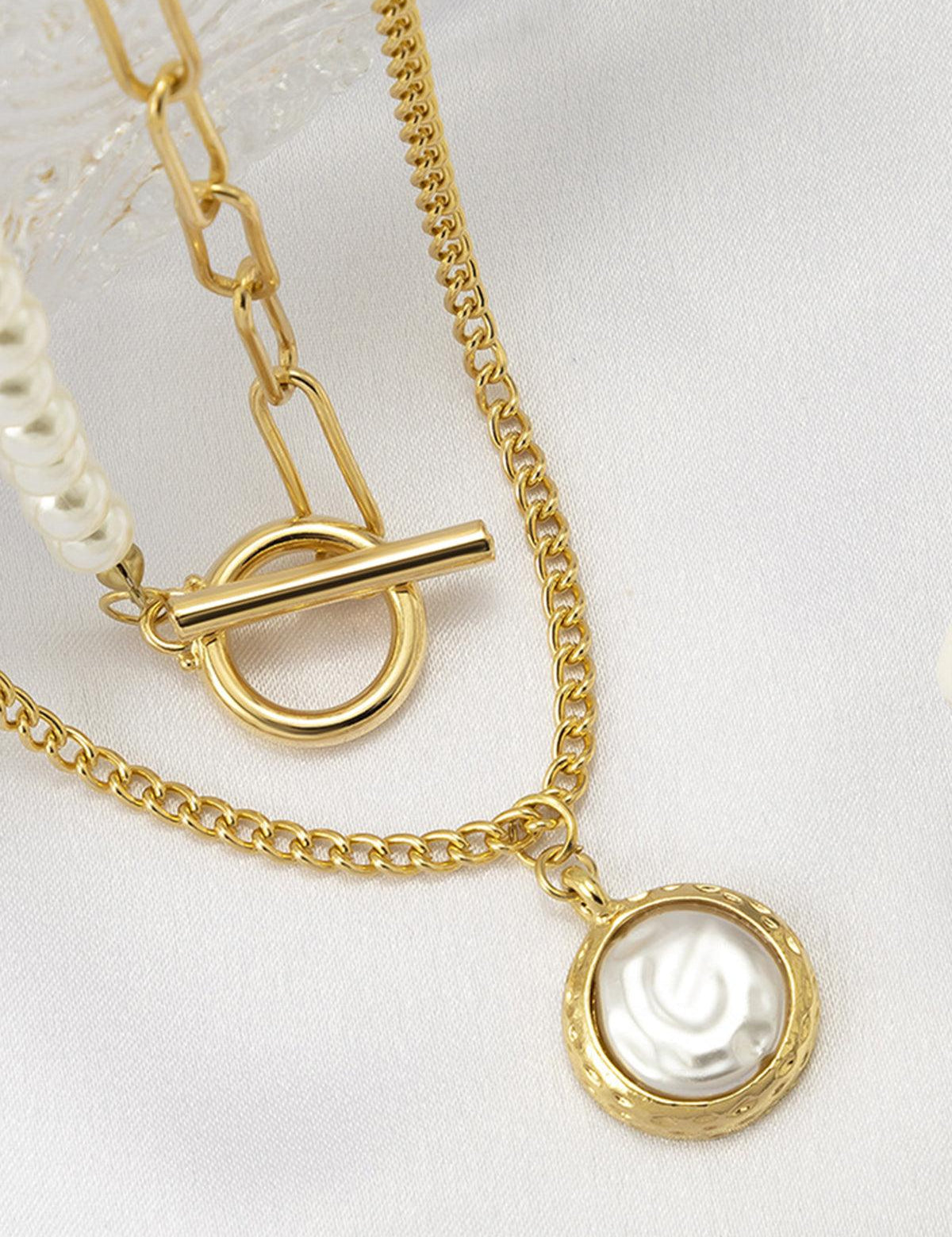Willem | Dames Ketting - Imitatieparels, Tijdloos Design 1