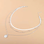 Zina | Dames Zilveren Ketting - Handgemaakt, Tijdloos Design 2