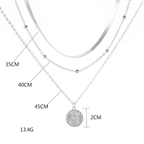 Zina | Dames Zilveren Ketting - Handgemaakt, Tijdloos Design 5