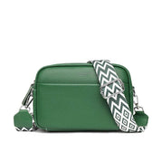 Mavie crossbody tas van soepel leder met strak silhouet