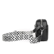 Mavie crossbody tas van soepel leder met strak silhouet