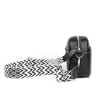 Mavie crossbody tas van soepel leder met strak silhouet