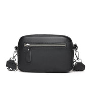 Mavie crossbody tas van soepel leder met strak silhouet
