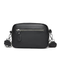 Mavie crossbody tas van soepel leder met strak silhouet