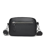 Mavie crossbody tas van soepel leder met strak silhouet