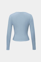 Nova | Minimalistische longsleeve met aangesloten pasvorm