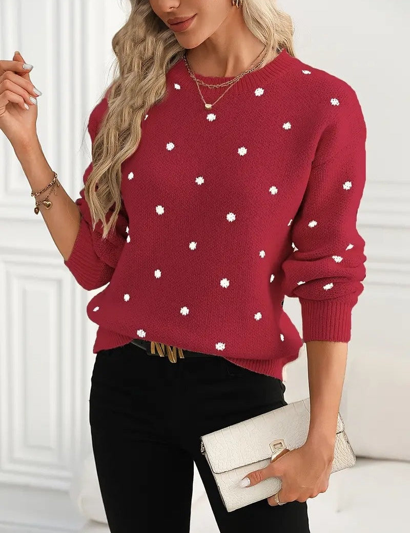 Lincoln | Trui met Polkadot