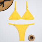 Sora bikini set met verstelbare bandjes en gekruiste rug voor dames