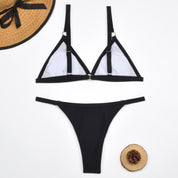 Sora bikini set met verstelbare bandjes en gekruiste rug voor dames