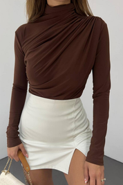 Esmee T-shirt met lange mouwen en hoge stretch voor dames