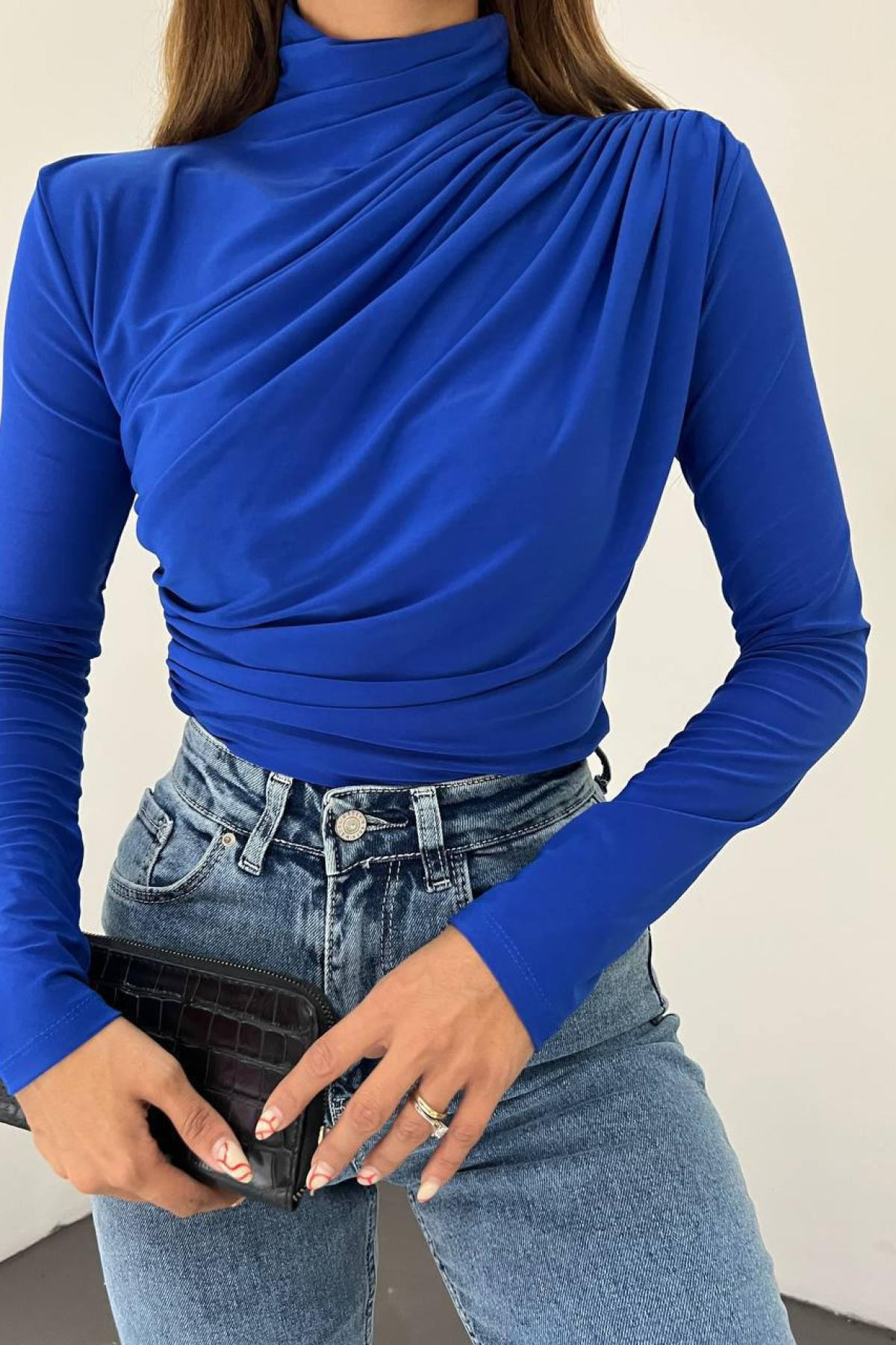 Esmee T-shirt met lange mouwen en hoge stretch voor dames