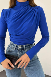 Esmee T-shirt met lange mouwen en hoge stretch voor dames