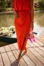 Dames Jurk Midi Elegant
