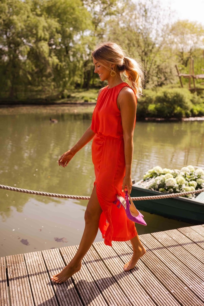 Dames Jurk Midi Elegant