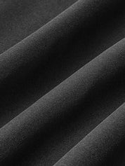 Maxi jurk zwart zijdetail