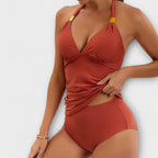 Dames Badpak Tweedelig Halterneck – Vorana