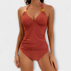 Dames Badpak Tweedelig Halterneck – Vorana