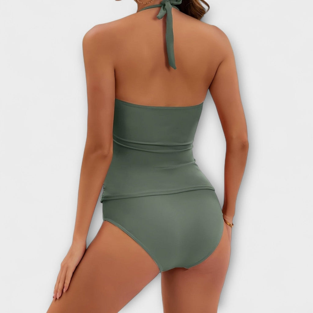 Dames Badpak Tweedelig Halterneck – Vorana