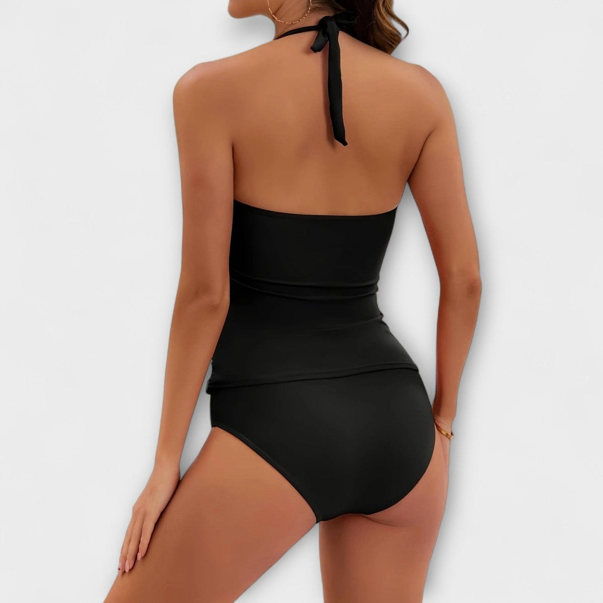 Dames Badpak Tweedelig Halterneck – Vorana