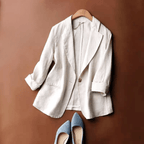 Dames Blazer Enkele knoopsluiting licht getailleerd – Vorana