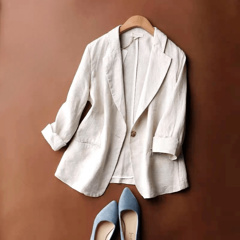 Dames Blazer Enkele knoopsluiting licht getailleerd – Vorana