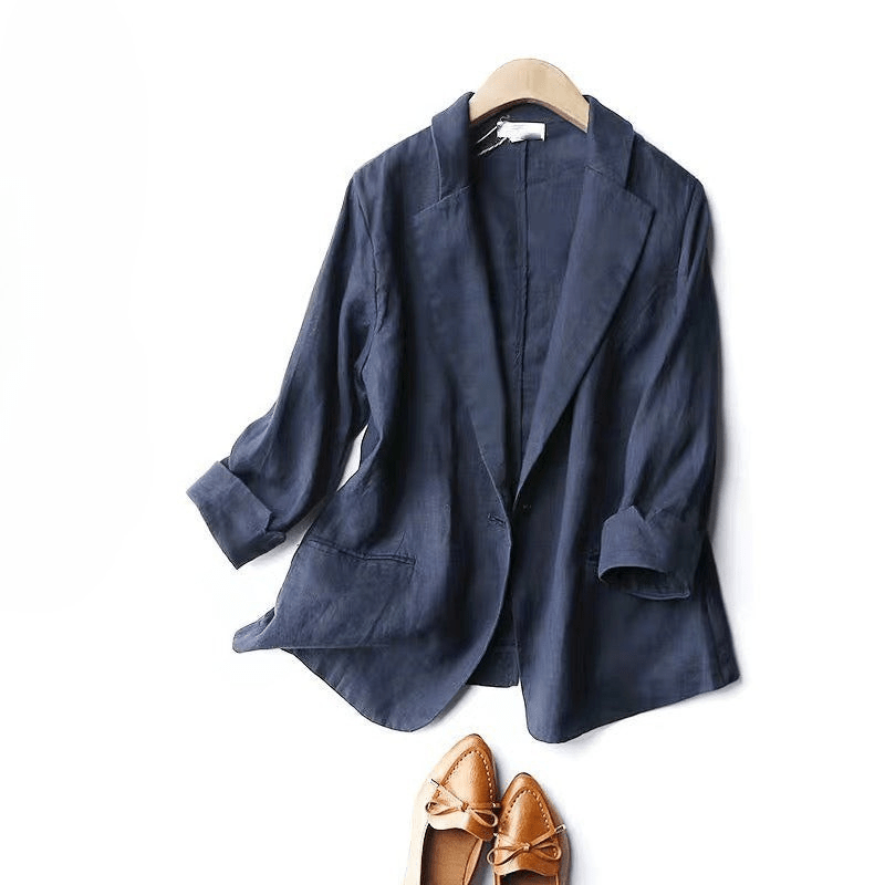 Dames Blazer Enkele knoopsluiting licht getailleerd – Vorana