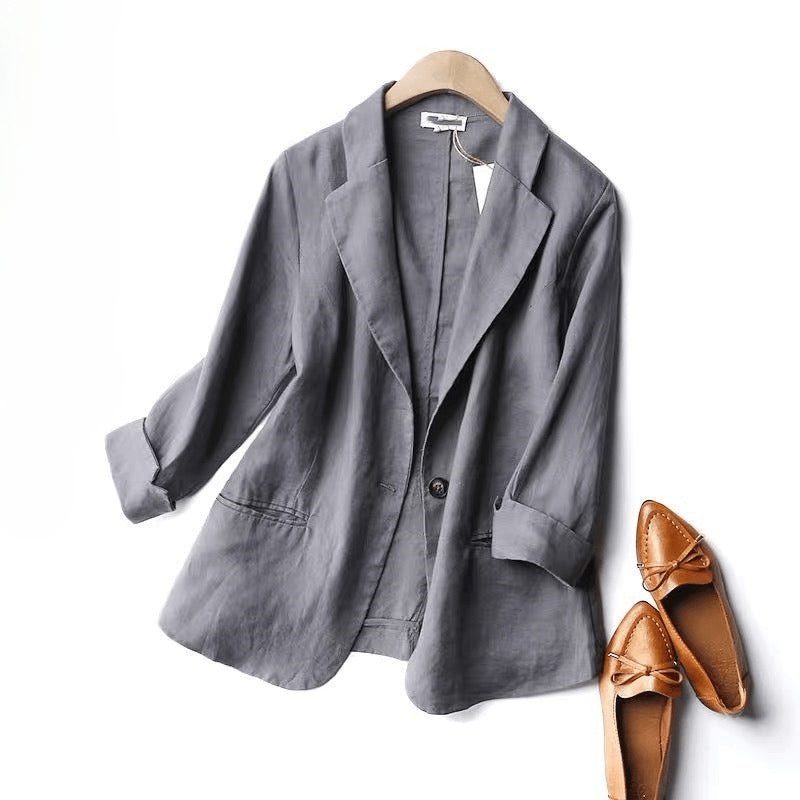Dames Blazer Enkele knoopsluiting licht getailleerd – Vorana