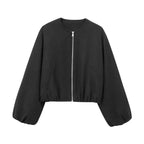 Dames Bomberjas Ritssluiting Casual – Vorana
