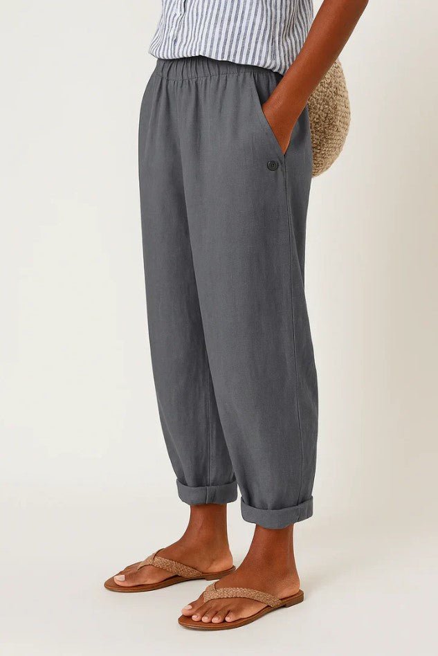 Dames Broek klassieke rechte pijp mid-rise taille – Vorana