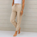 Dames Broek Wijde pijpen luchtige weving Zomer Relaxed Fit – Vorana