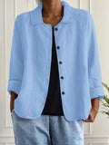 Dames Cardigan knoopsluiting ademend – Vorana