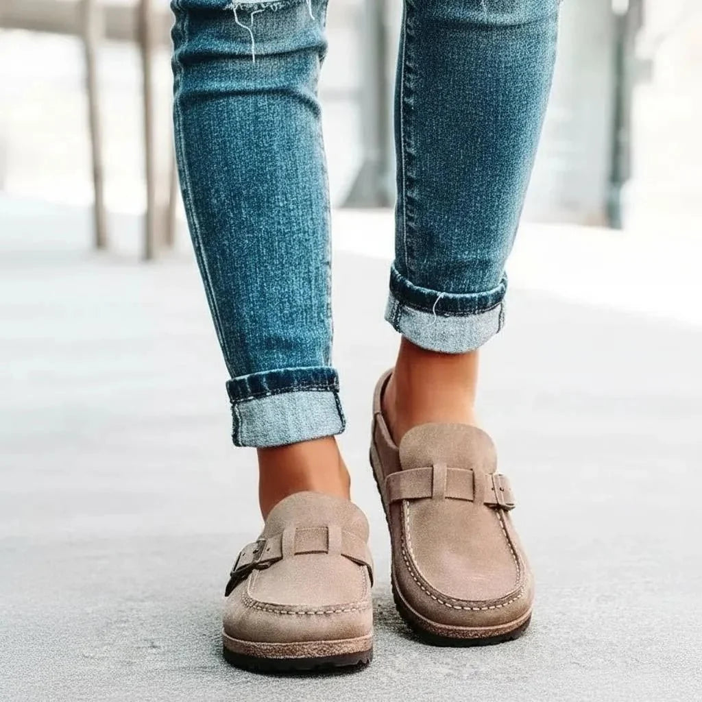 Dames Clogs Slip-On Verstelbaar Casual – Vorana