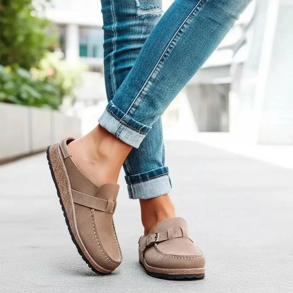 Dames Clogs Slip-On Verstelbaar Casual – Vorana