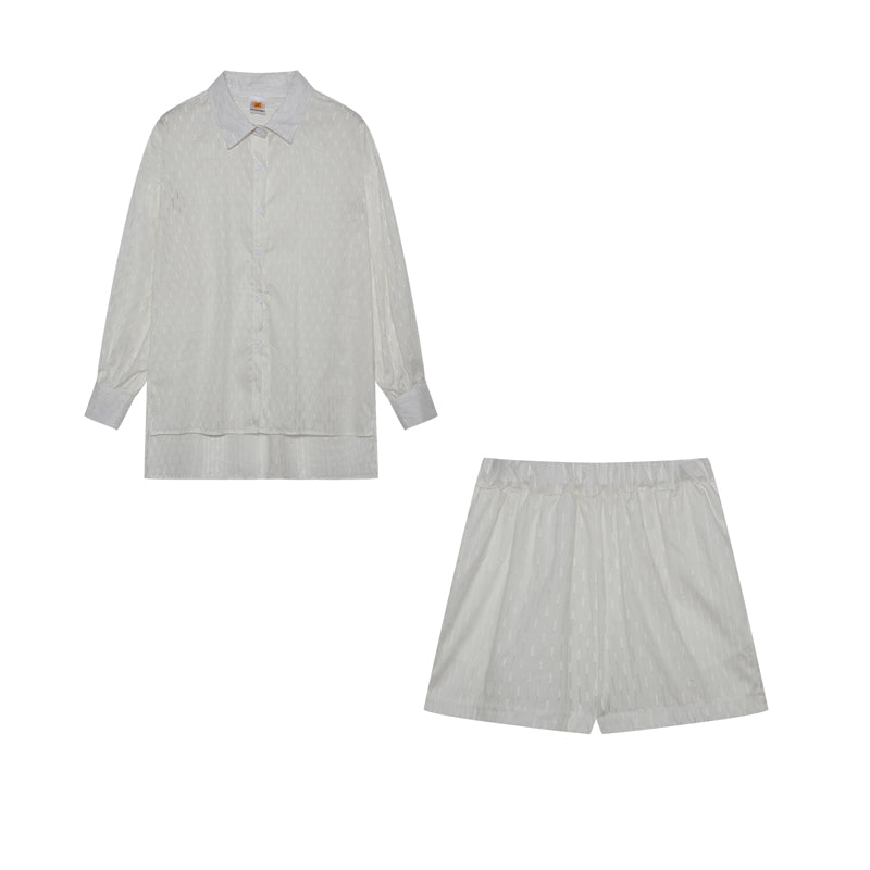 Dames Co-ord Set Ademend Zomer Casual – Vorana