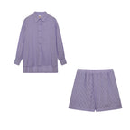 Dames Co-ord Set Ademend Zomer Casual – Vorana