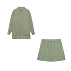 Dames Co-ord Set Ademend Zomer Casual – Vorana