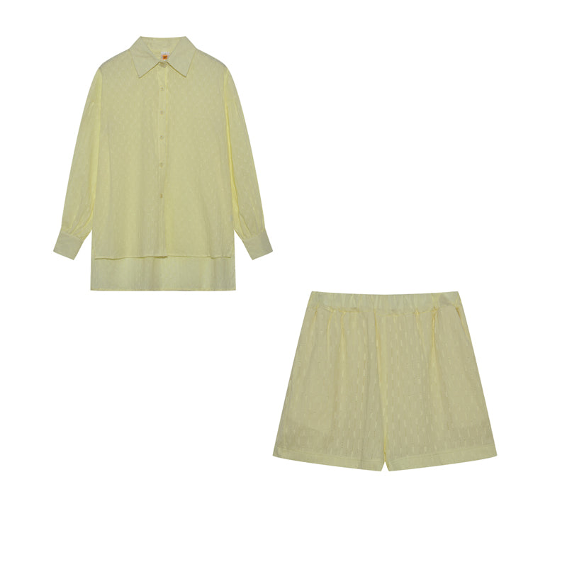 Dames Co-ord Set Ademend Zomer Casual – Vorana