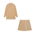 Dames Co-ord Set Ademend Zomer Casual – Vorana