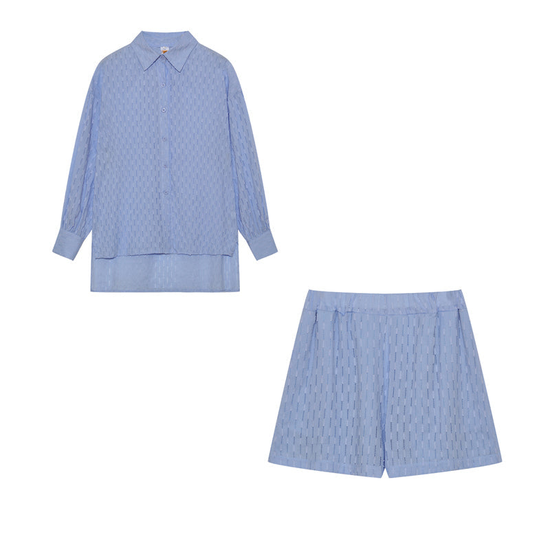 Dames Co-ord Set Ademend Zomer Casual – Vorana