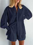Dames Co-ord Set Ademend Zomer Casual – Vorana