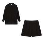 Dames Co-ord Set Ademend Zomer Casual – Vorana