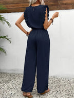 Dames Co-ord Set Kanten details Relaxed fit – Vorana