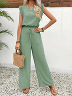 Dames Co-ord Set Kanten details Relaxed fit – Vorana