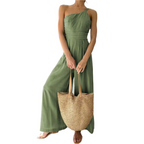Dames Jumpsuit Ademend Stretch Modern Casual – Vorana