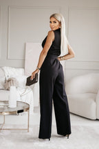 Dames Jumpsuit Mouwloos Ronde hals – Vorana