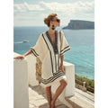 Dames Jurk Kaftan Losvallend Geborduurd – Vorana