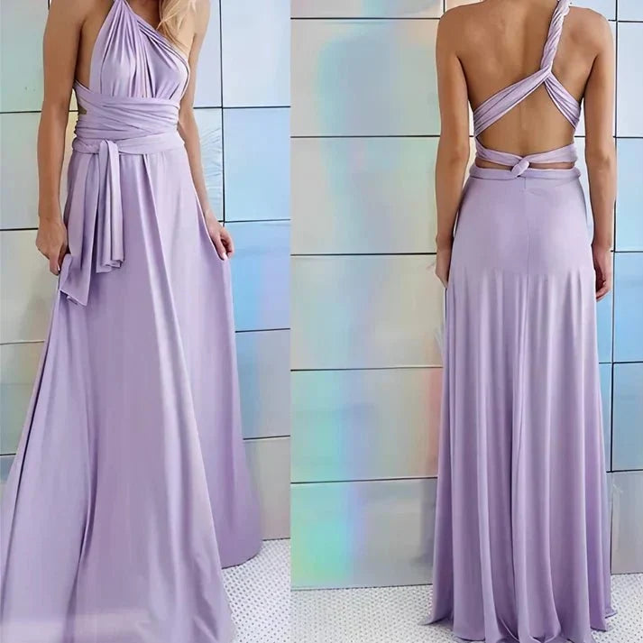 Dames Jurk Maxi Wikkel Casual – Vorana