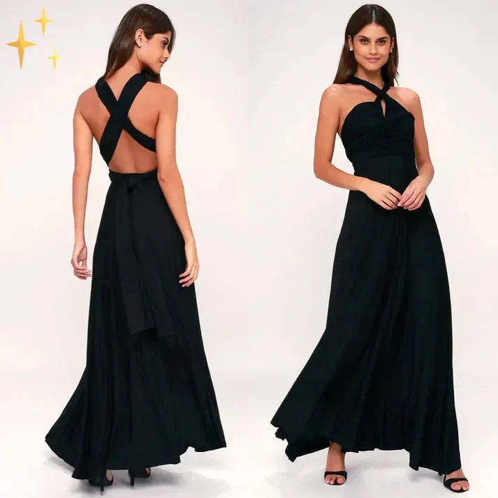 Dames Jurk Maxi Wikkel Casual – Vorana