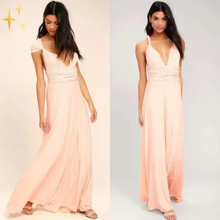 Dames Jurk Maxi Wikkel Casual – Vorana
